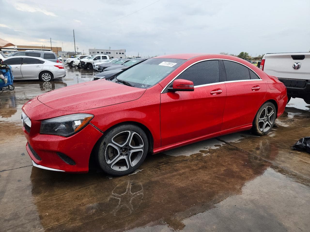 Mercedes-Benz CLA-klasse 2018 z USA