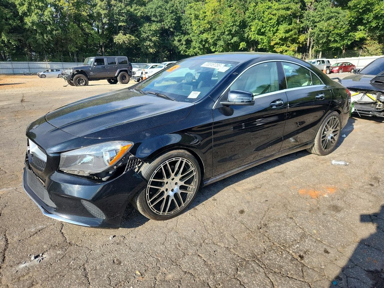 Mercedes-Benz CLA-klasse 2018 z USA