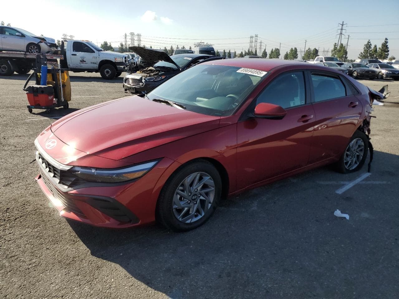 2025 Hyundai Elantra Blue