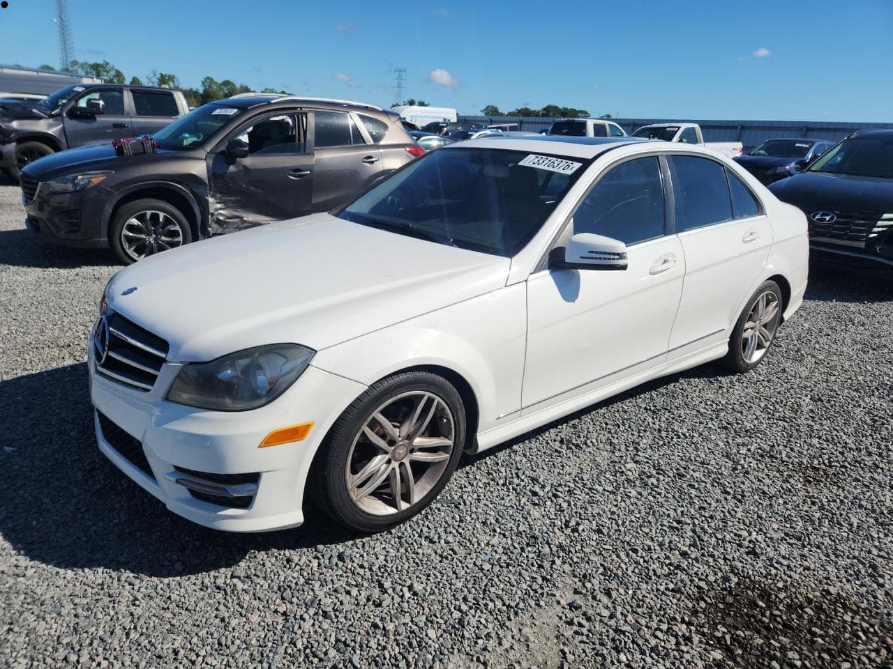 Mercedes-Benz C-klasse 2014 z USA