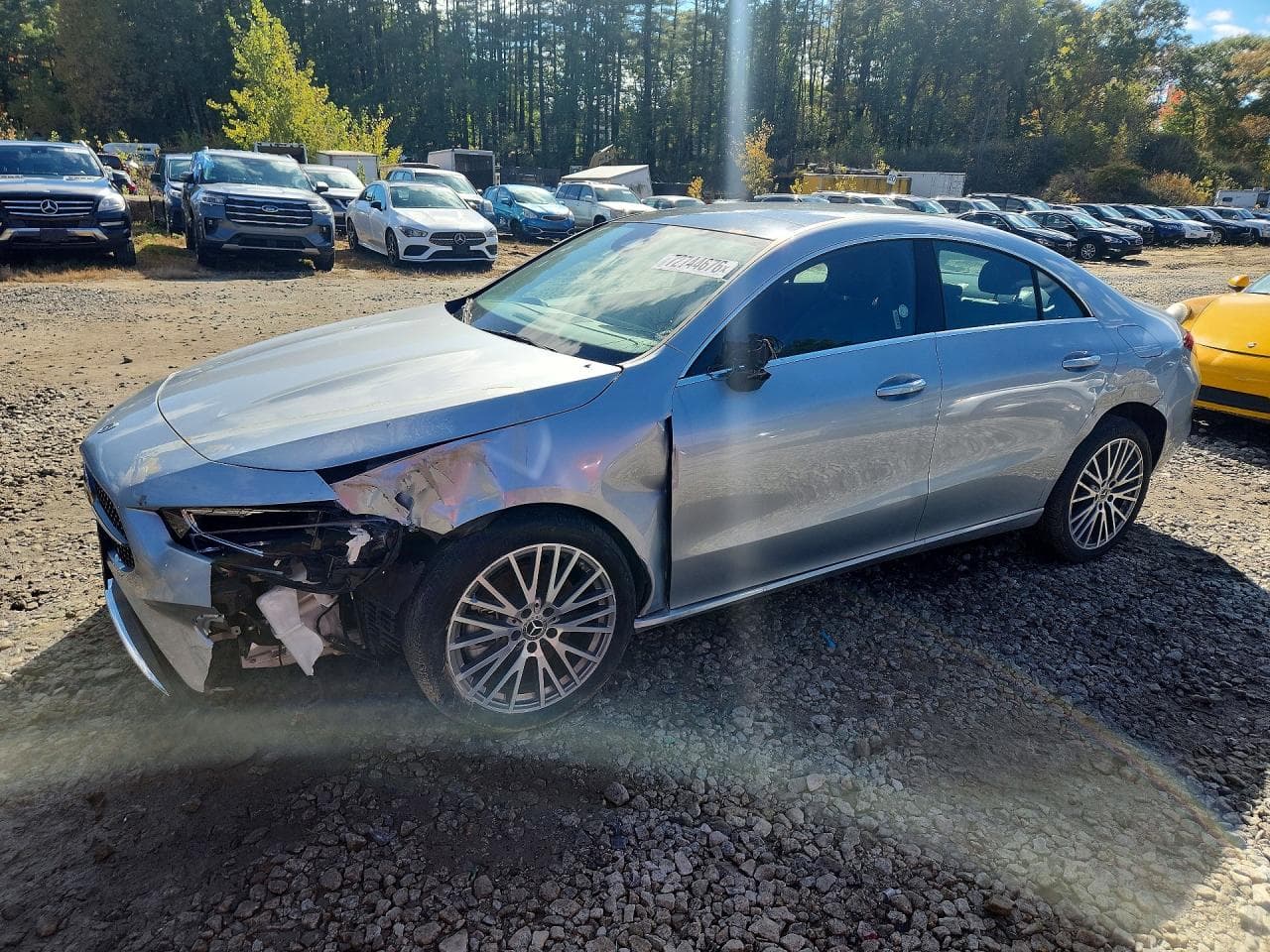 Mercedes-Benz CLA-klasse 2025 z USA