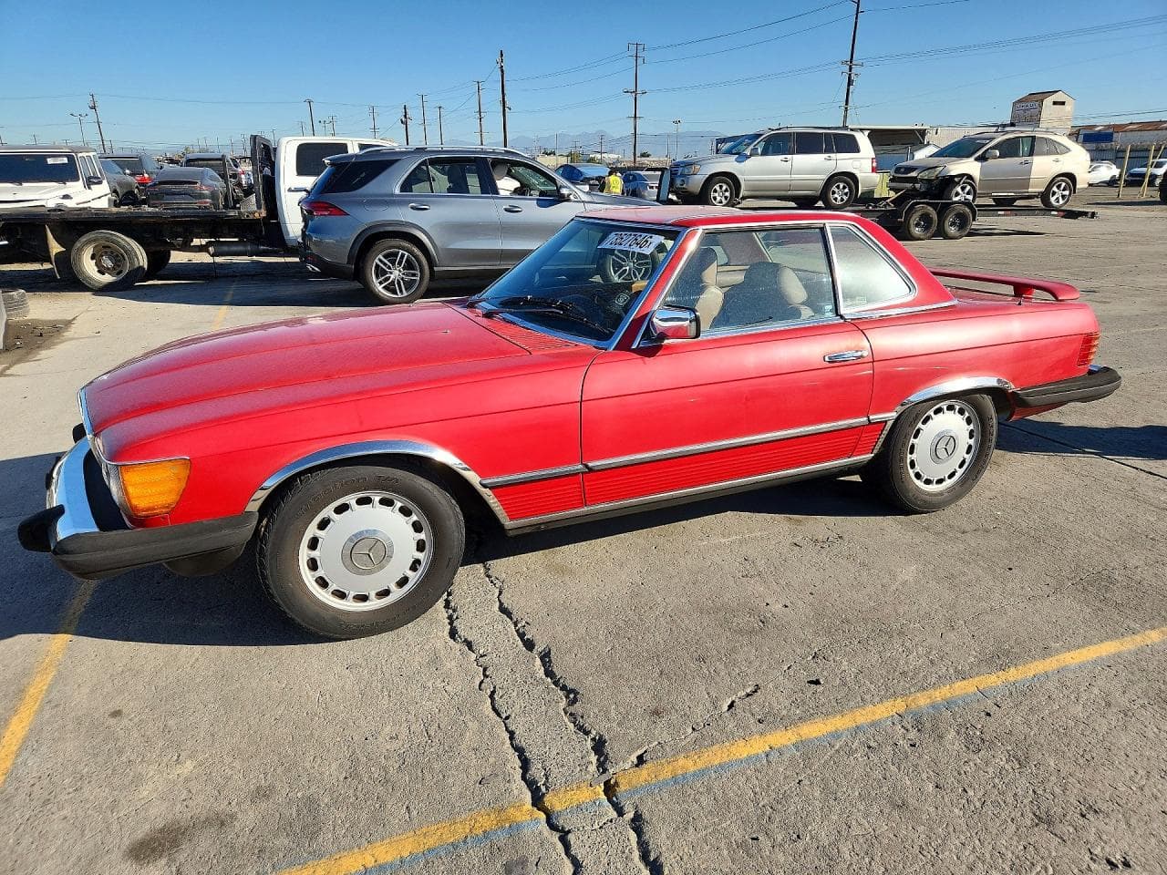 Mercedes-Benz W114 1985 z USA