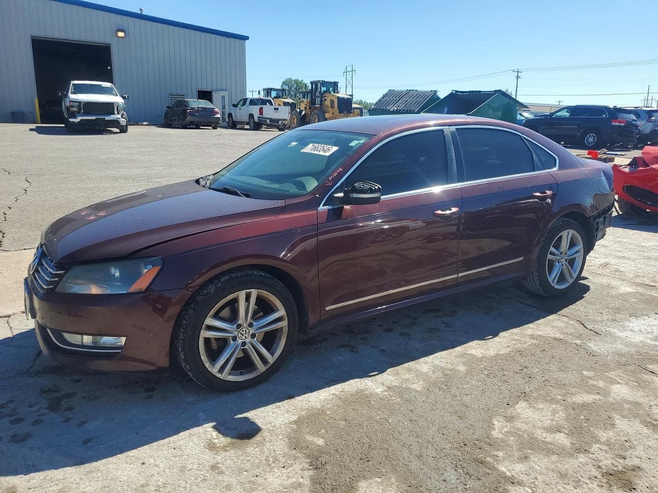 Volkswagen Passat 2013 z USA