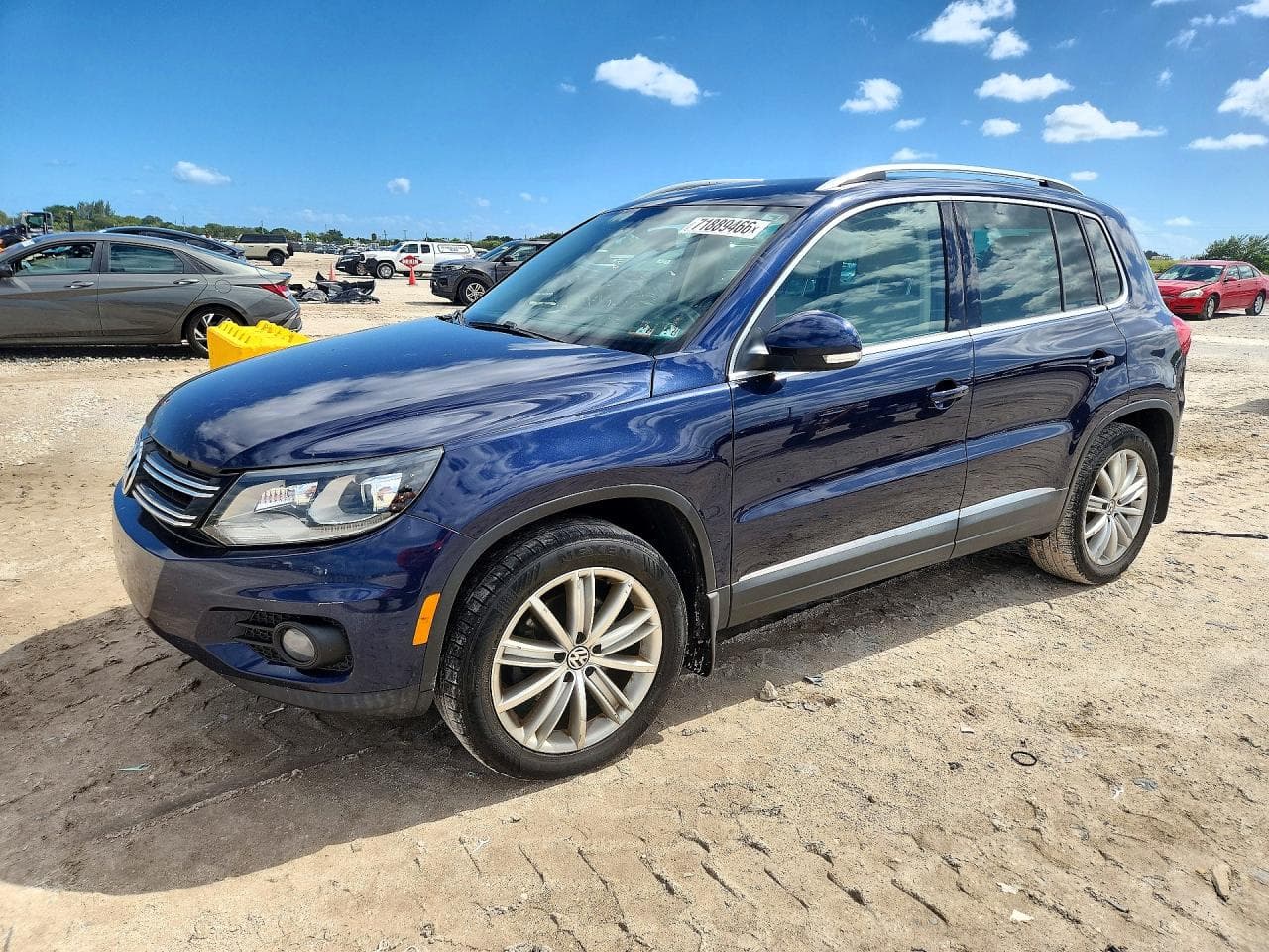 Volkswagen Tiguan 2016 z USA