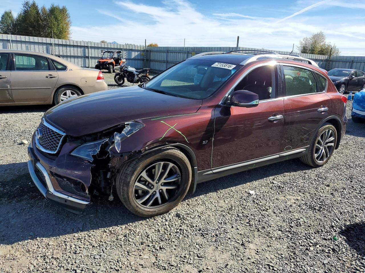 Infiniti QX50 2016 z USA