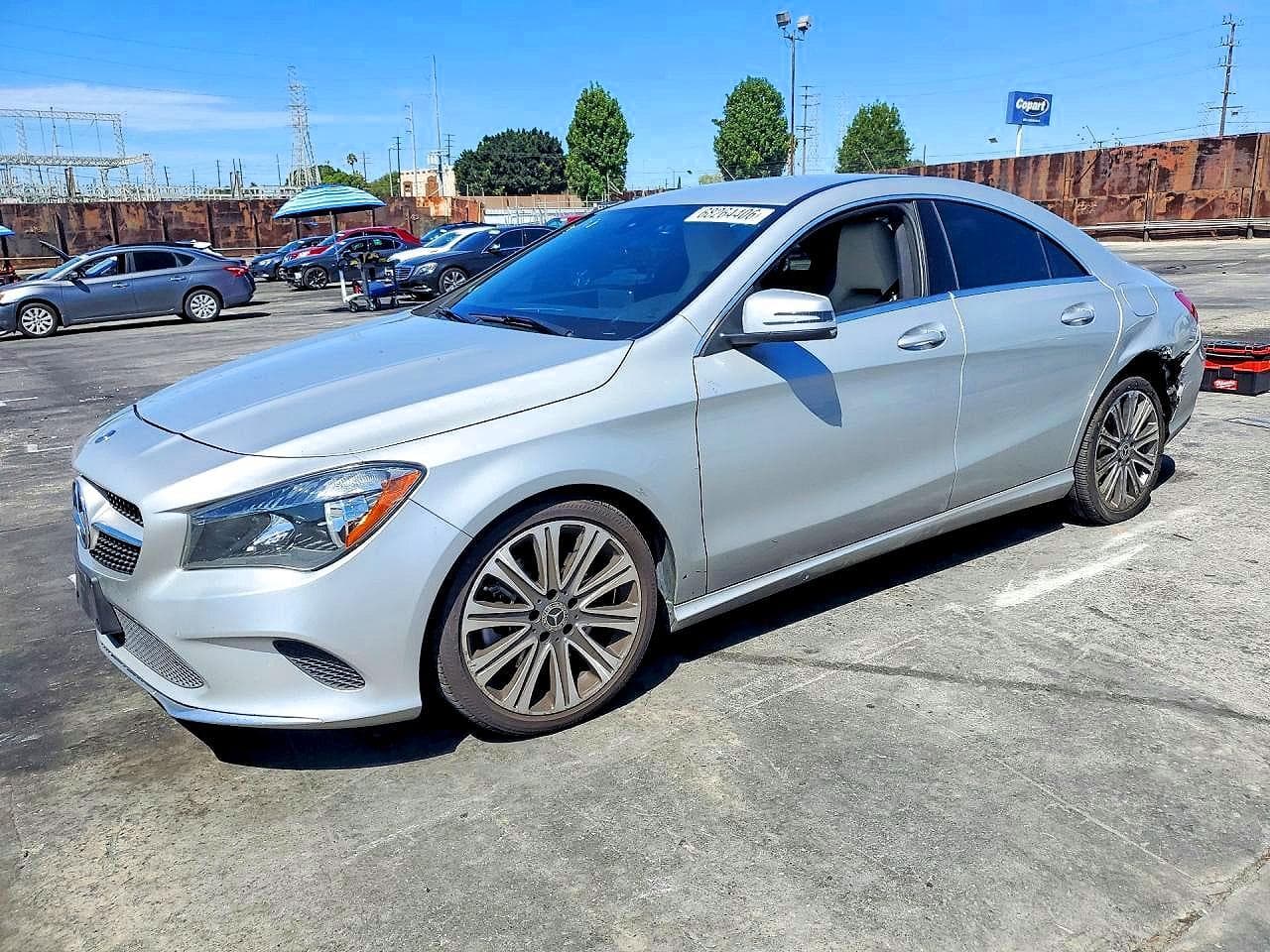 Mercedes-Benz CLA-klasse 2018 z USA