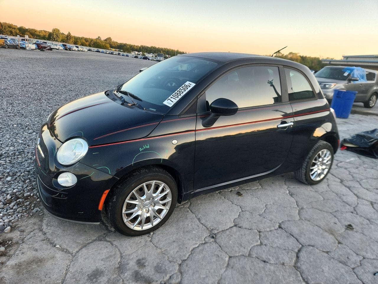 2012 Fiat 500 z USA