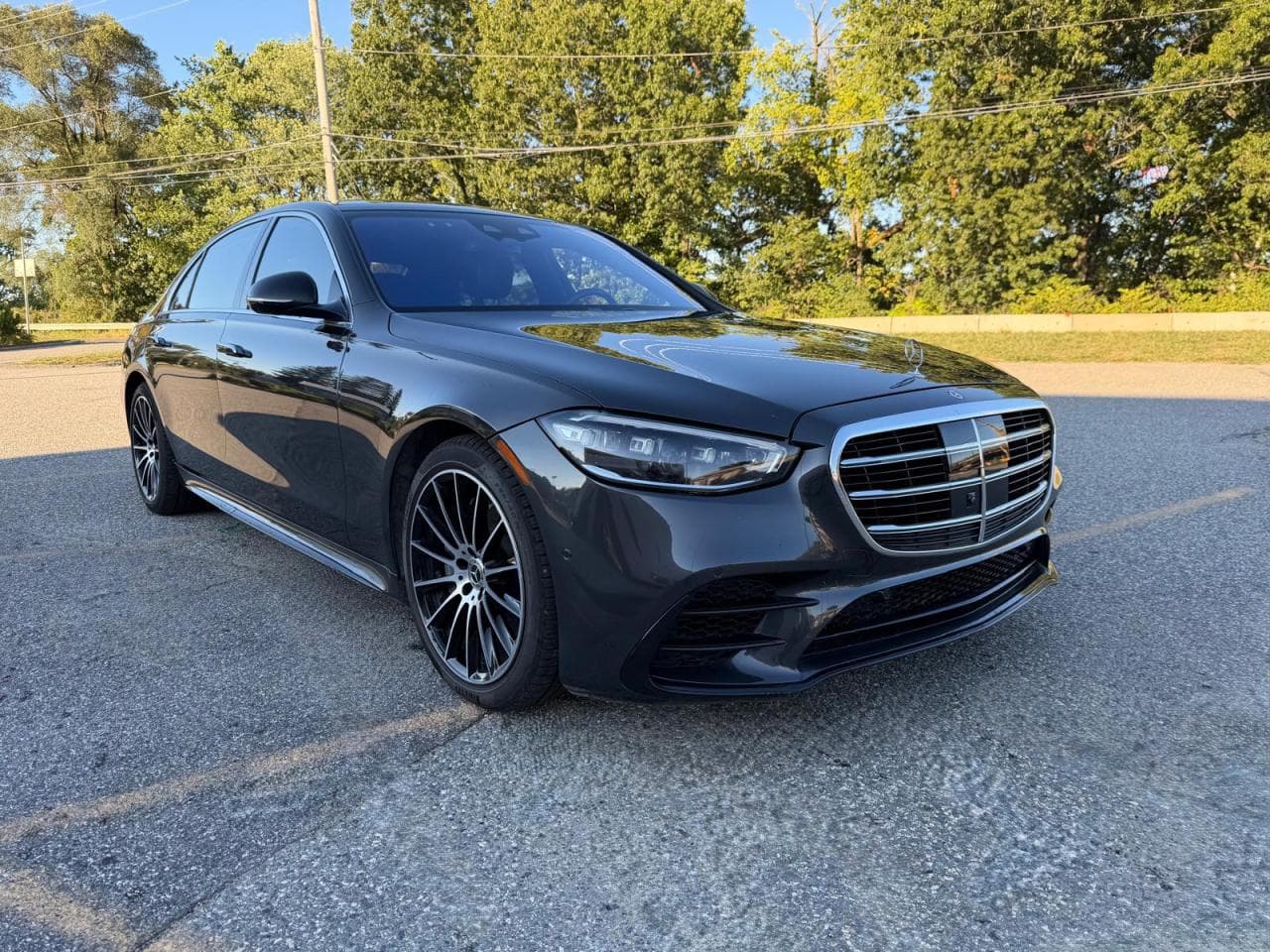 Mercedes-Benz S-klasse 2022 z USA