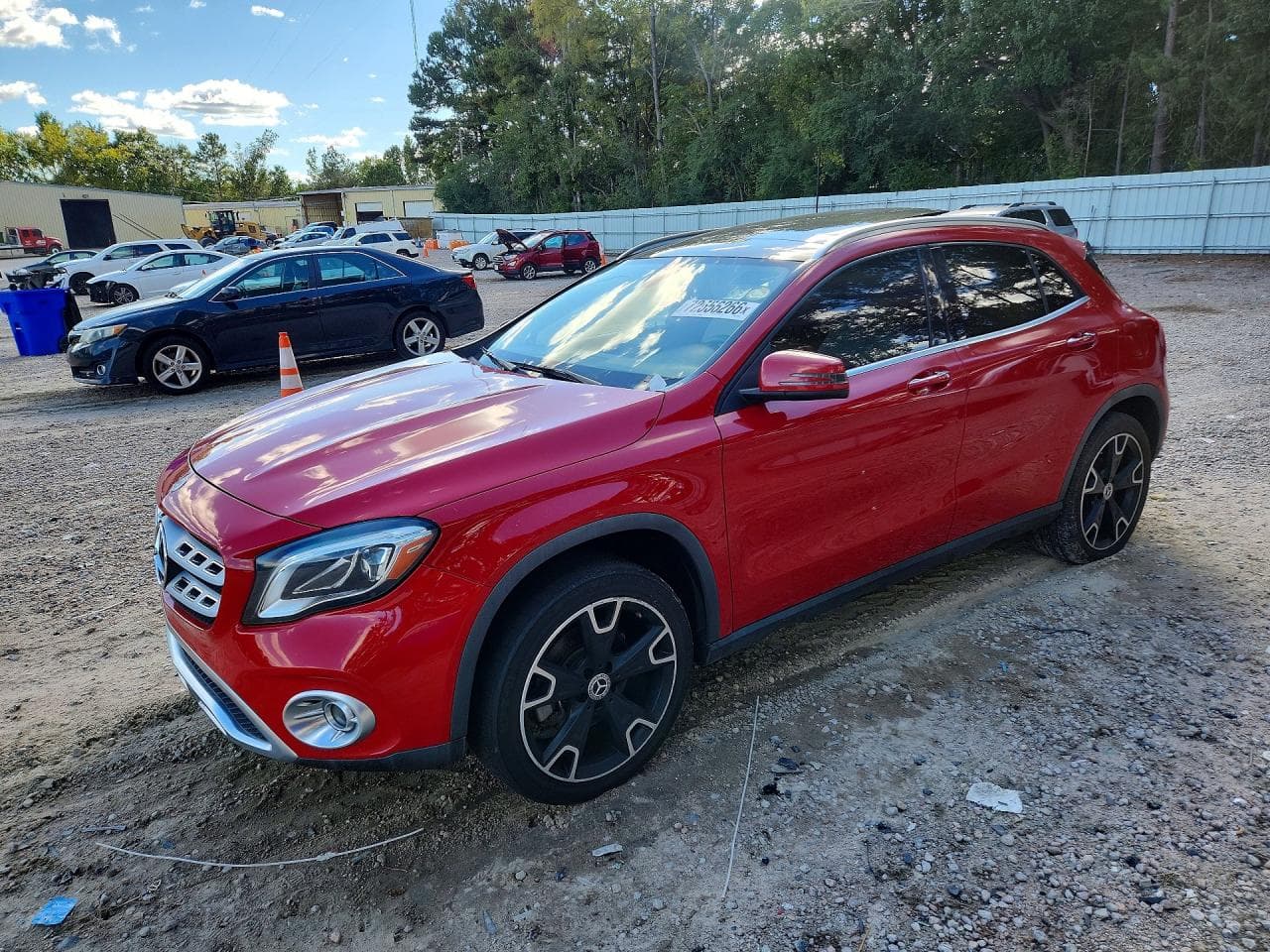 Mercedes-Benz GLA-klasse 2018 z USA