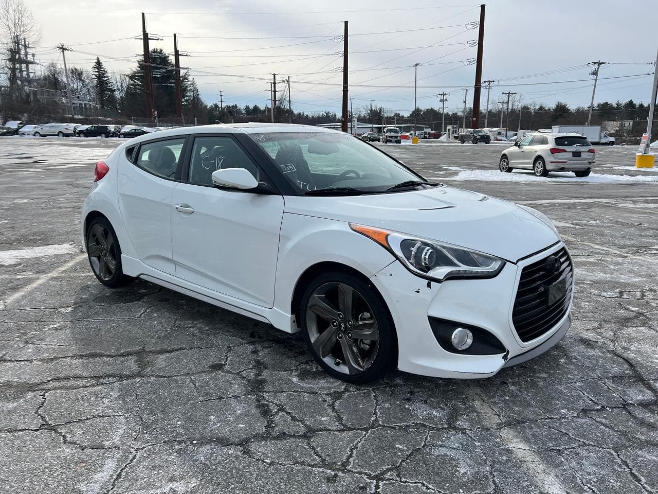 2014 Hyundai Veloster Turbo W/Blue