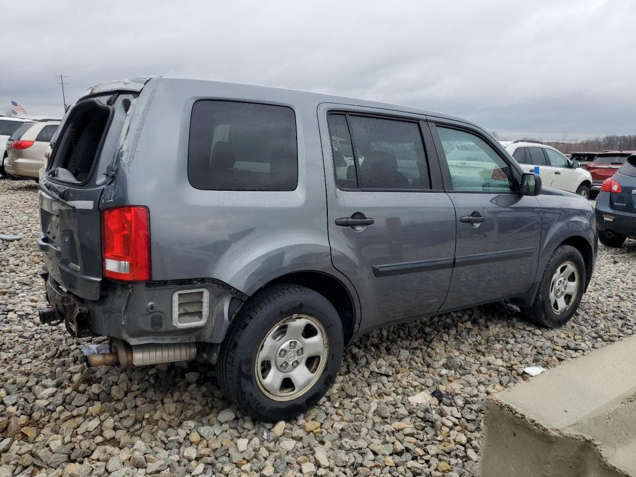 2012 Honda Pilot Lx - foto 3