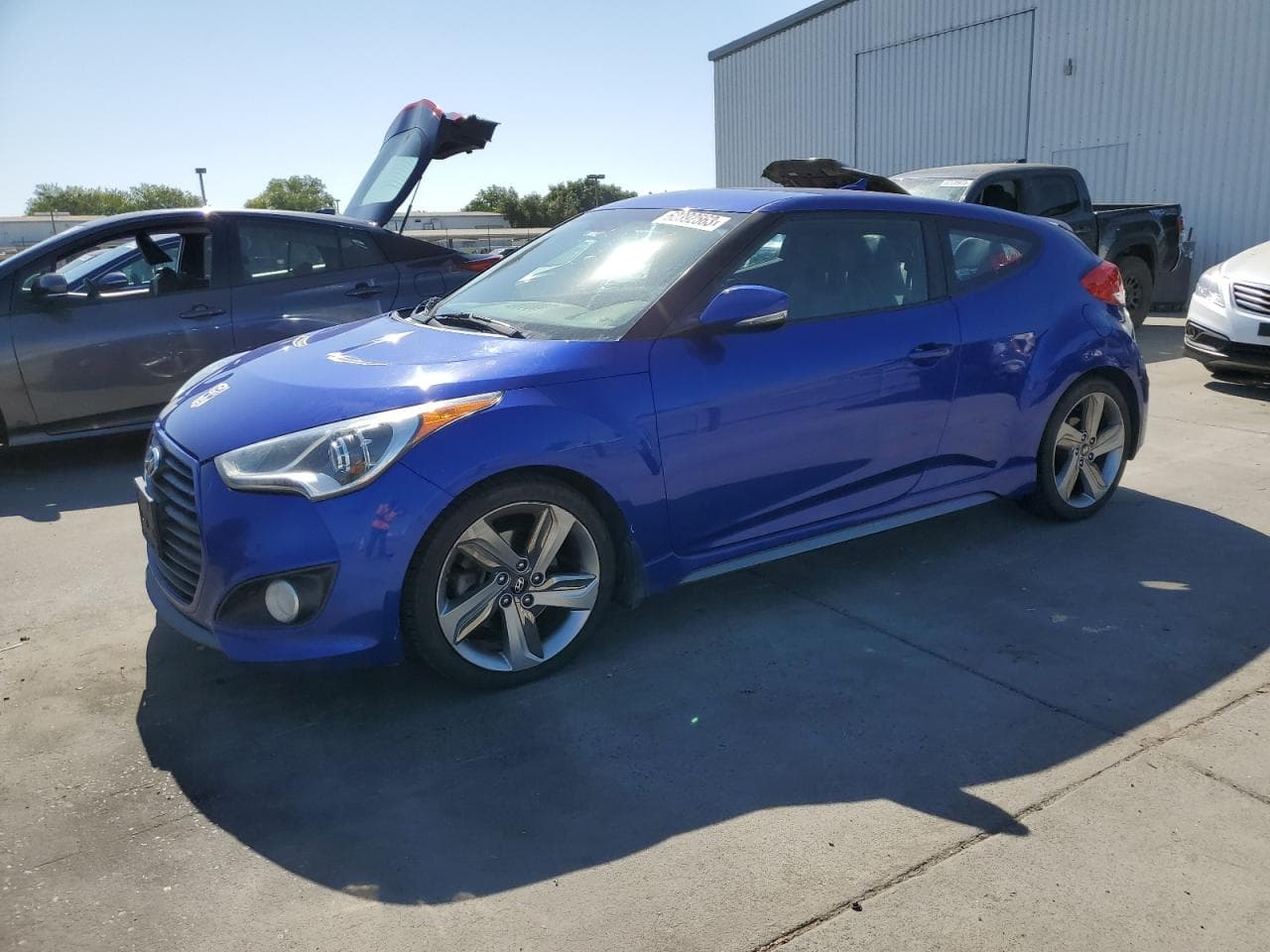 2014 Hyundai Veloster Turbo W/Black