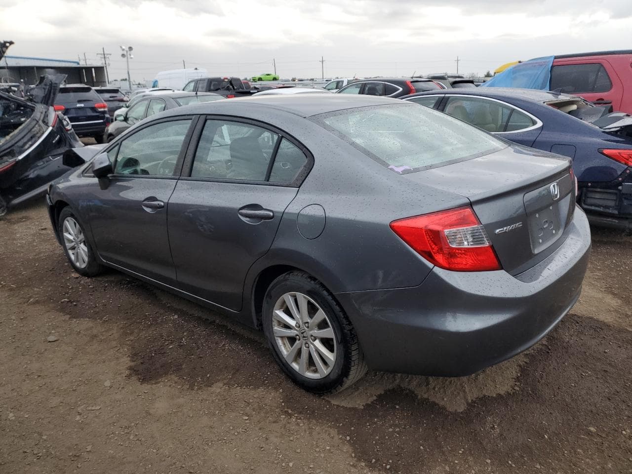 2012 Honda Civic Ex - foto 2