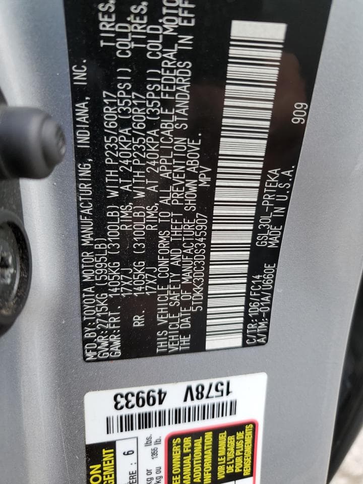 2013 Toyota Sienna Le - foto 3