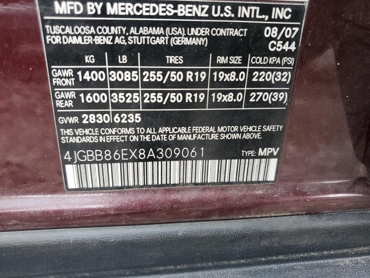 2008 Mercedes-Benz Ml 350 4Matic - foto 2