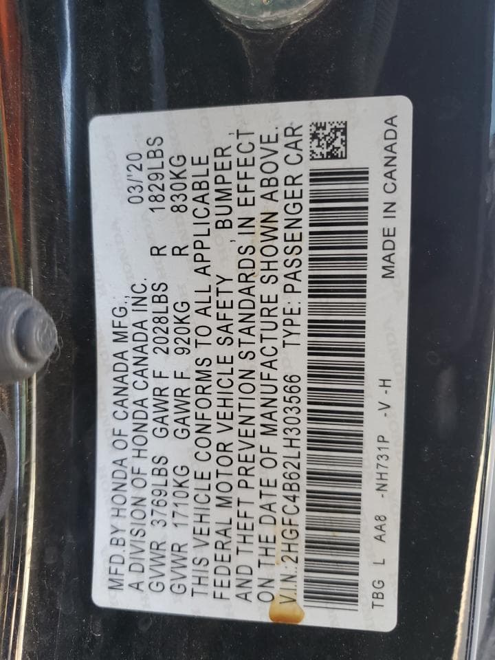 2020 Honda Civic Lx - foto 2